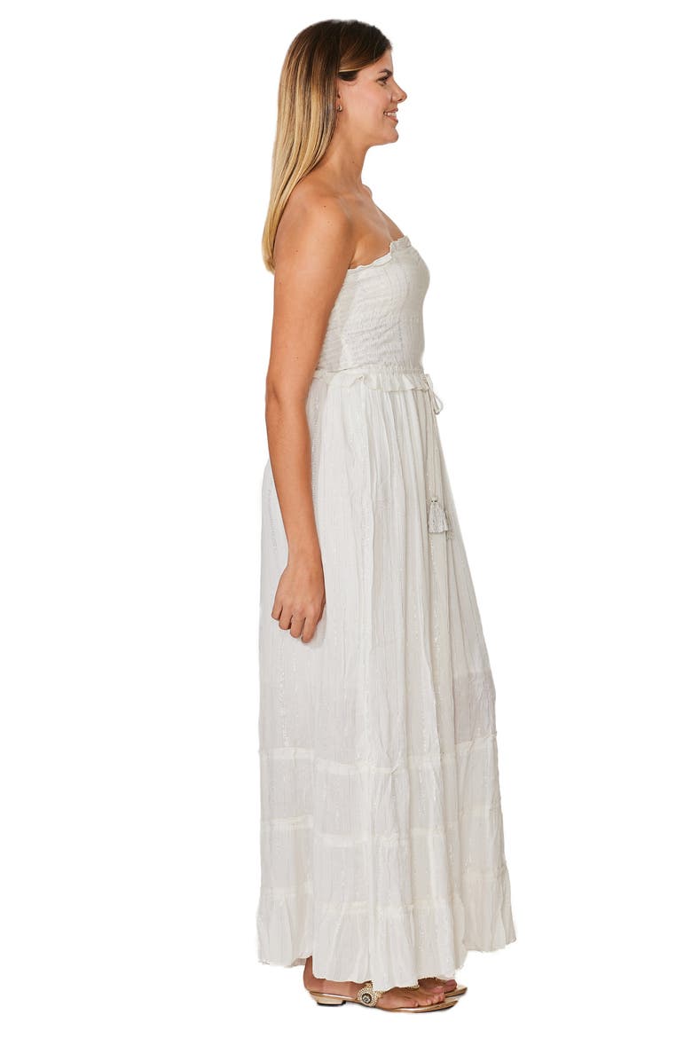 Tube Cover-Up Dress, Alternate, color, WHITE