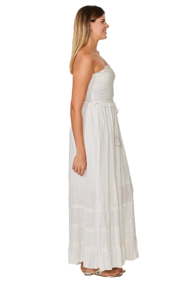 RANEES Tube Cover-Up Dress, Alternate, color, White