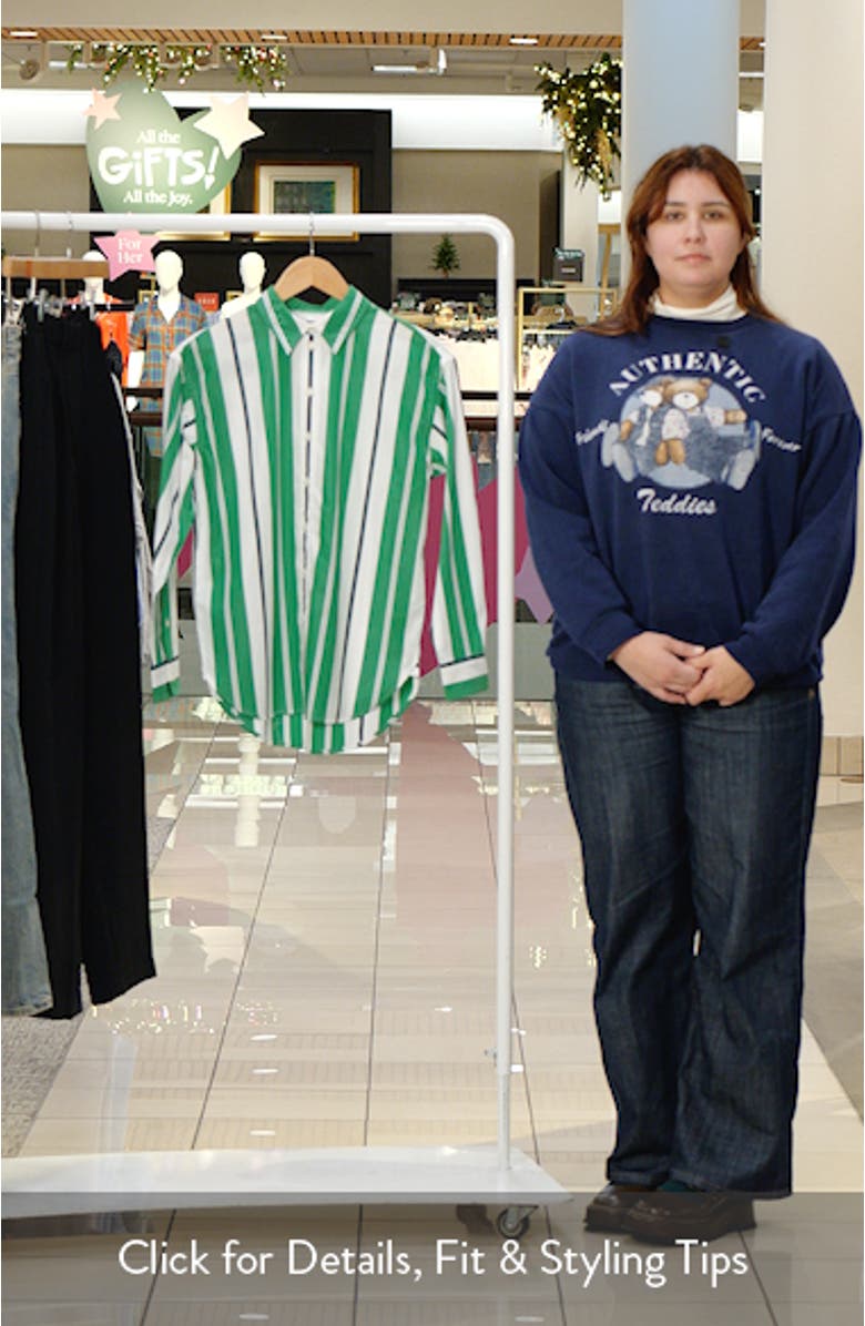 Kotta Stripe Yarn Dyed Broadcloth Button-Up Shirt, sales video thumbnail