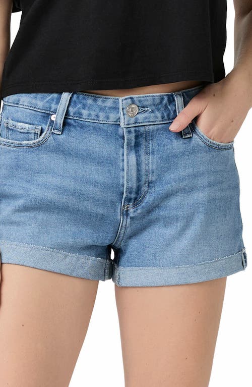 PAIGE PAIGE JJ HIGH WAIST CUFFED DENIM SHORTS 