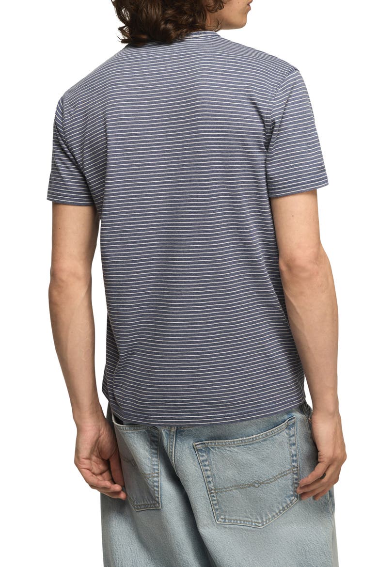 Stripe Venice Burnout Henley, Alternate, color, BLUE MULTI