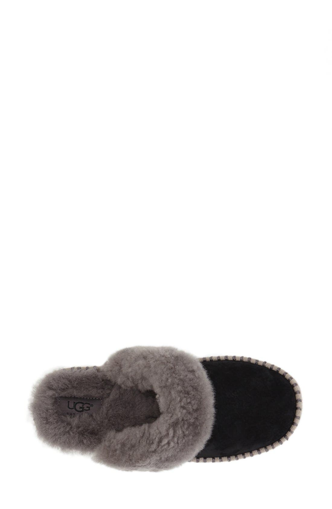 Aira Slipper, Alternate, color, BLACK