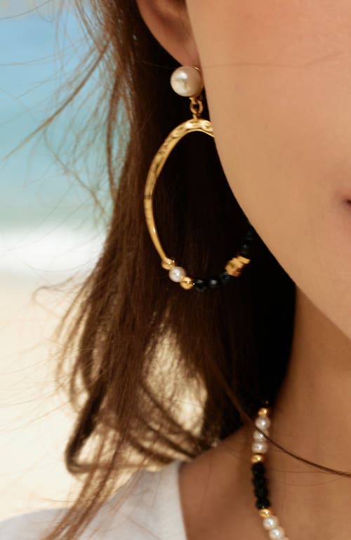 Rc Retro Chic Poseidon Earrings In Gold