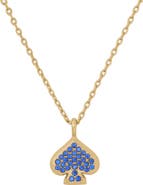 Kate Spade Everyday Spade Pavé Mini Pendant Necklace