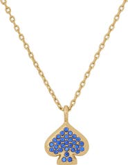 Kate Spade Everyday Spade Pavé Mini Pendant Necklace