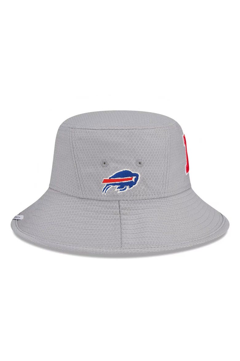 Men's New Era Gray Buffalo Bills 2024 Pro Bowl Bucket Hat, Alternate, color, Gray