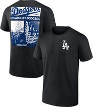 FANATICS Men's Profile Black Los Angeles Dodgers Big & Tall Two-Sided Graphic T-Shirt