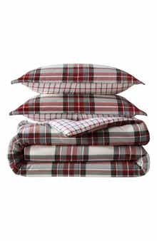Eddie Bauer Serendipity Plaid Flannel Comforter Set