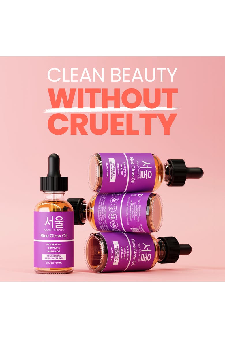 Korean Skincare Rice Glow Oil, Alternate, color, Clear