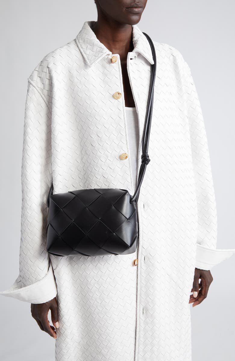 Bottega Veneta Large Intrecciato Leather Crossbody Bag, Alternate, color,