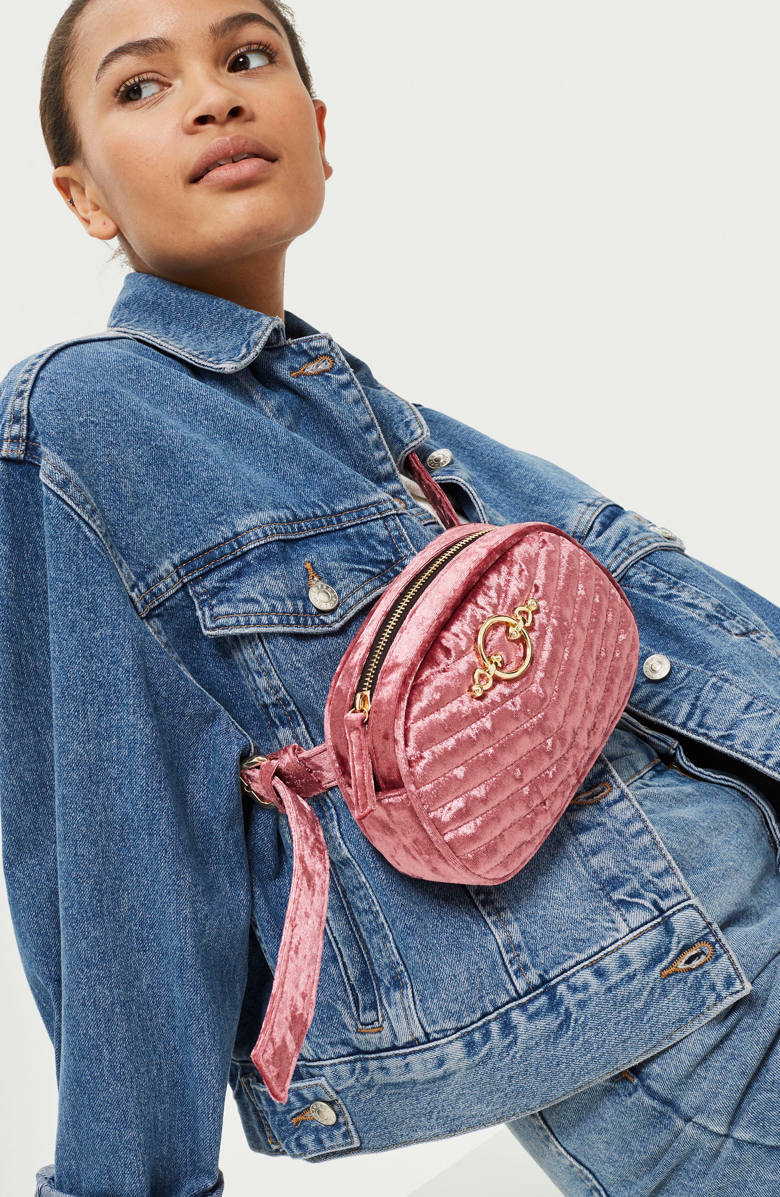 Queenie Quilted Bumbag, Alternate, color, SILVER MULTI