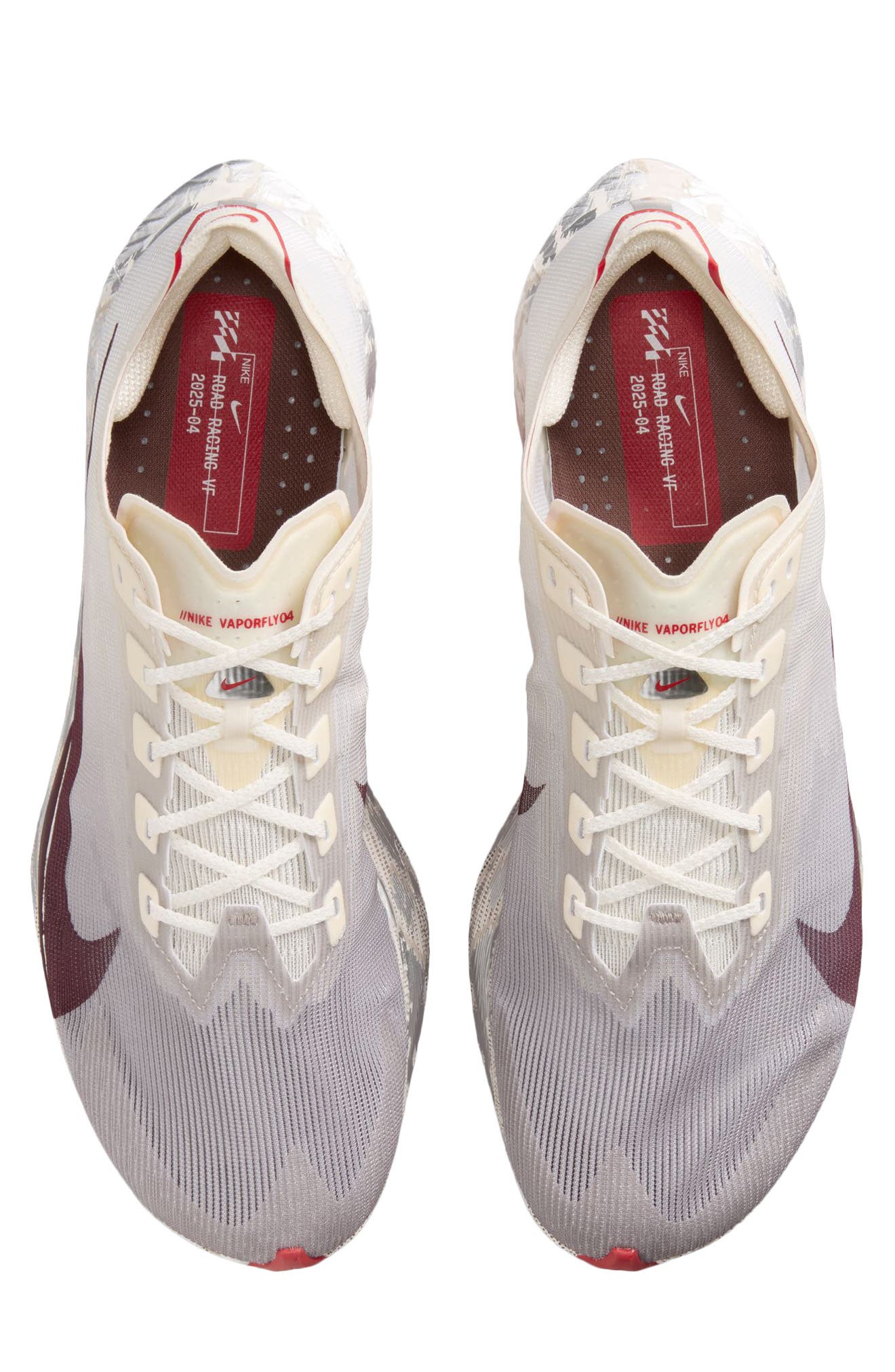 Vaporfly 4 Racing Shoe, Alternate, color, SAIL/ PHANTOM