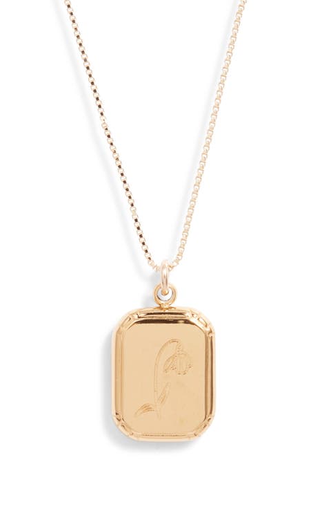 Audrey Birth Flower Pendant Necklace