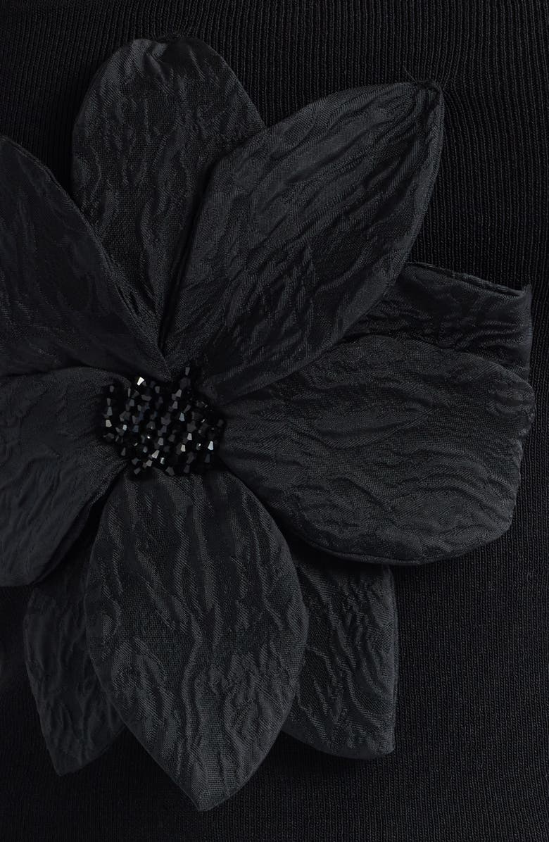 MANGO Flowa Rib Camisole, Alternate, color, Black