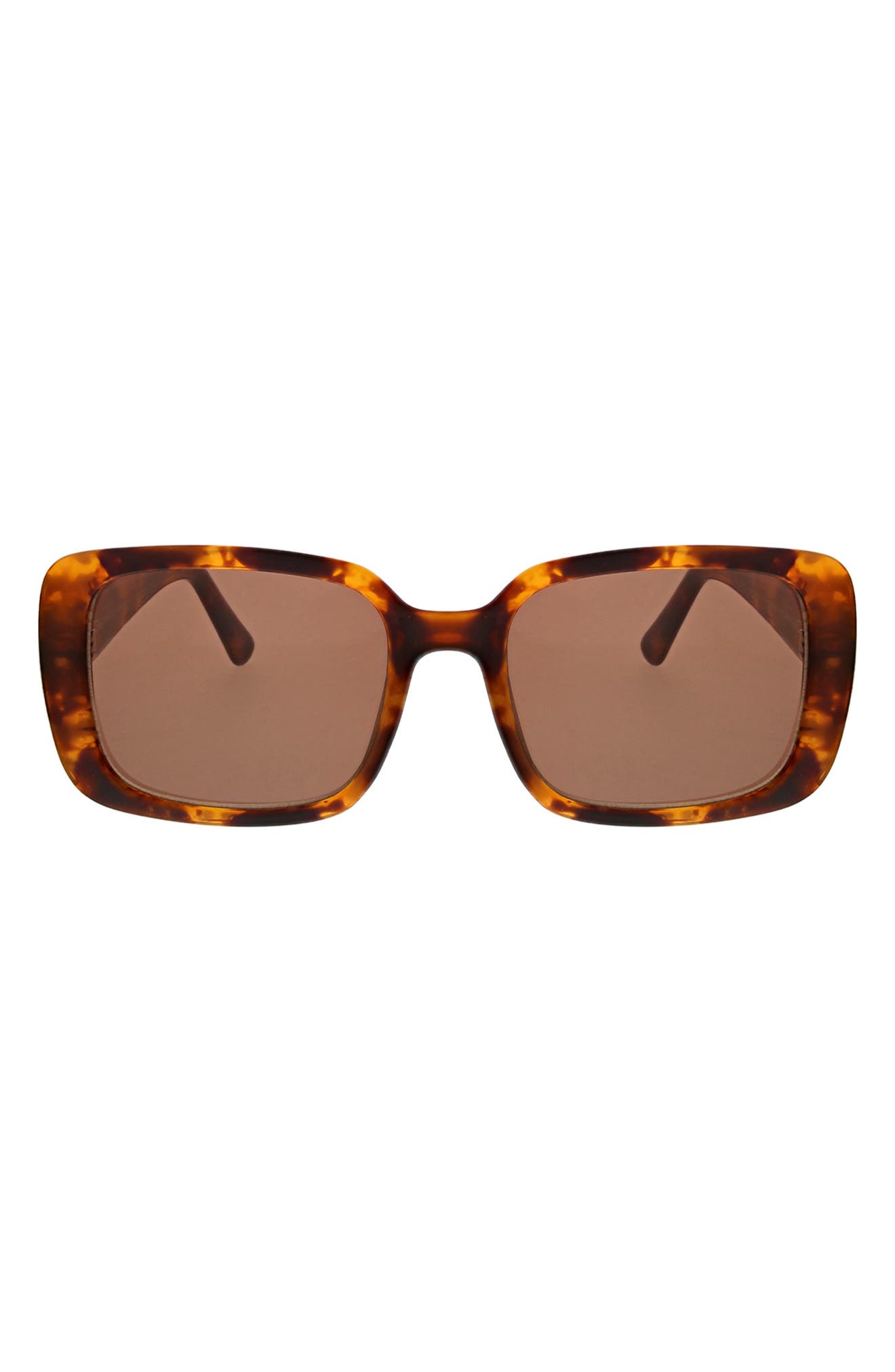 Oscar de la Renta 53mm Moderately Slim Rectangle Sunglasses