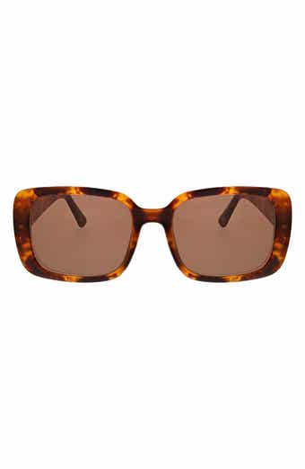 Oscar de la Renta 53mm Moderately Slim Rectangle Sunglasses