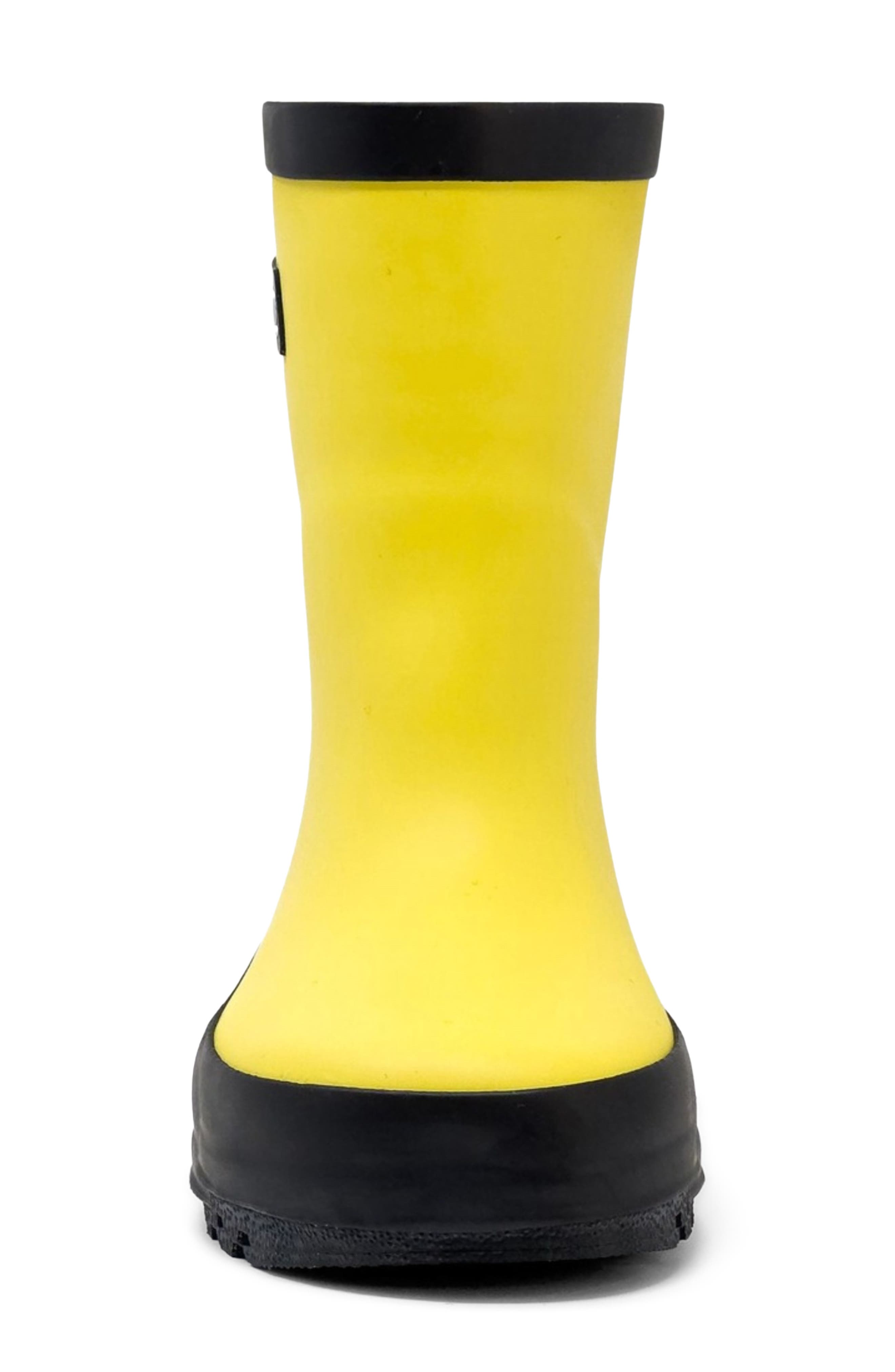 Kids' Waterproof Rain Boot, Alternate, color, YELLOW/ BLACK