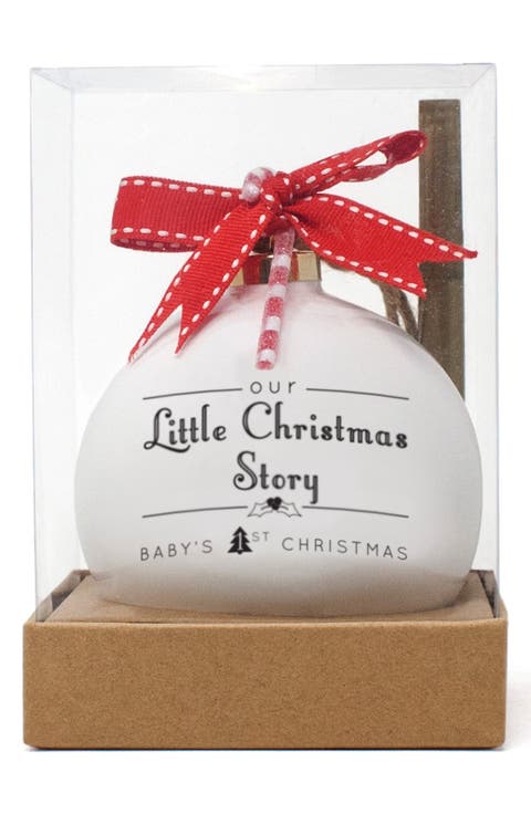 Baby's First Christmas Ornament
