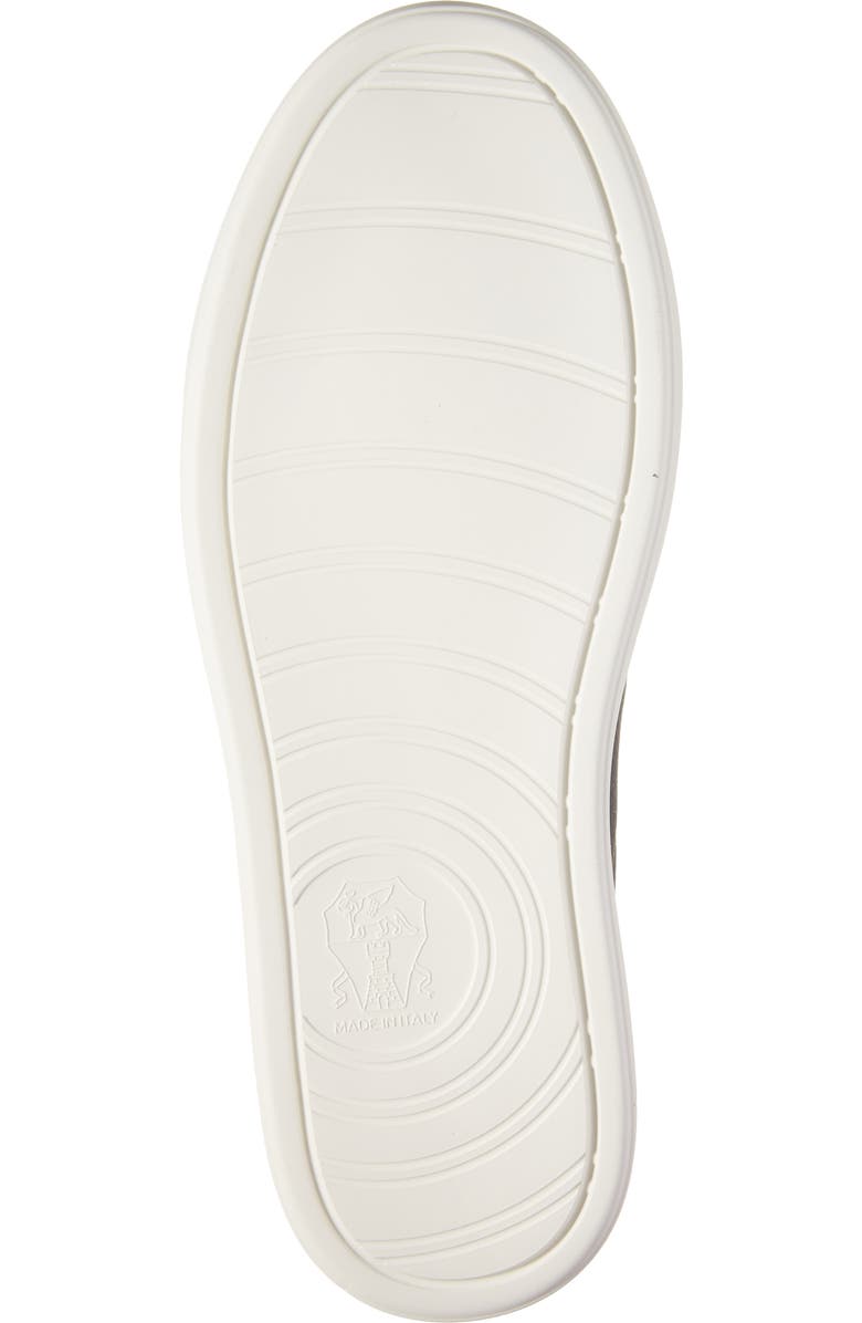 Brunello Cucinelli Calfskin Low Top Sneaker, Alternate, color, Cim31 Black