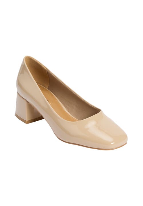 Comfortview The Marisol Slip On Pump In Brown