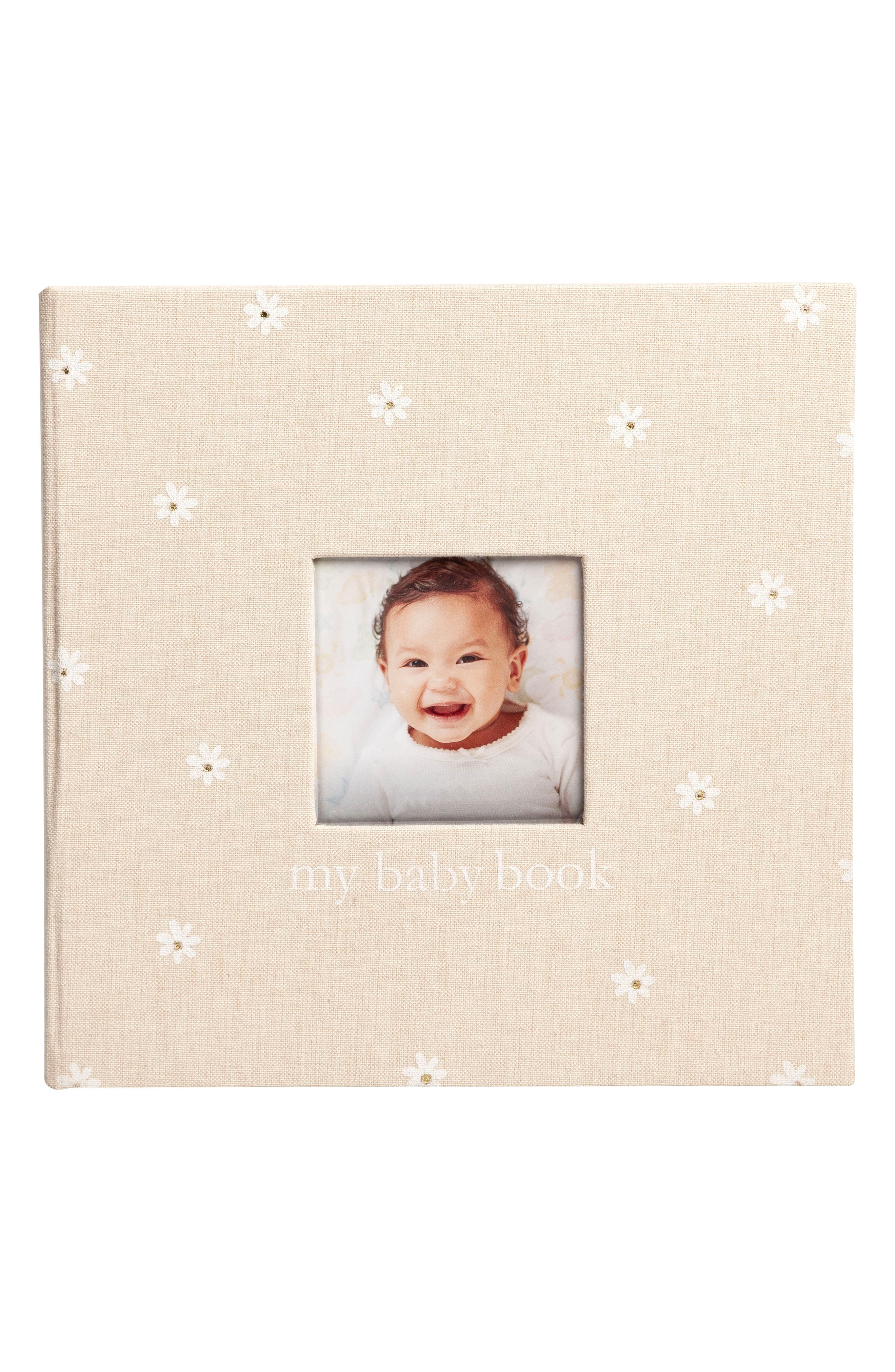Linen Baby Memory Book