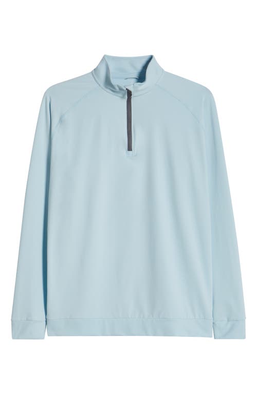 Swannies Colt Quarter Zip Golf Pullover In Sky