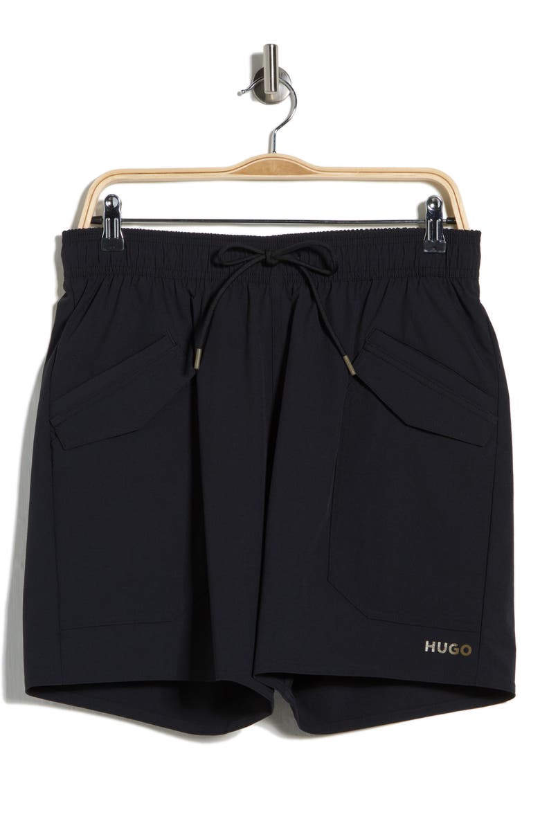 BOSS Neo Swim Trunks, Alternate, color, Black