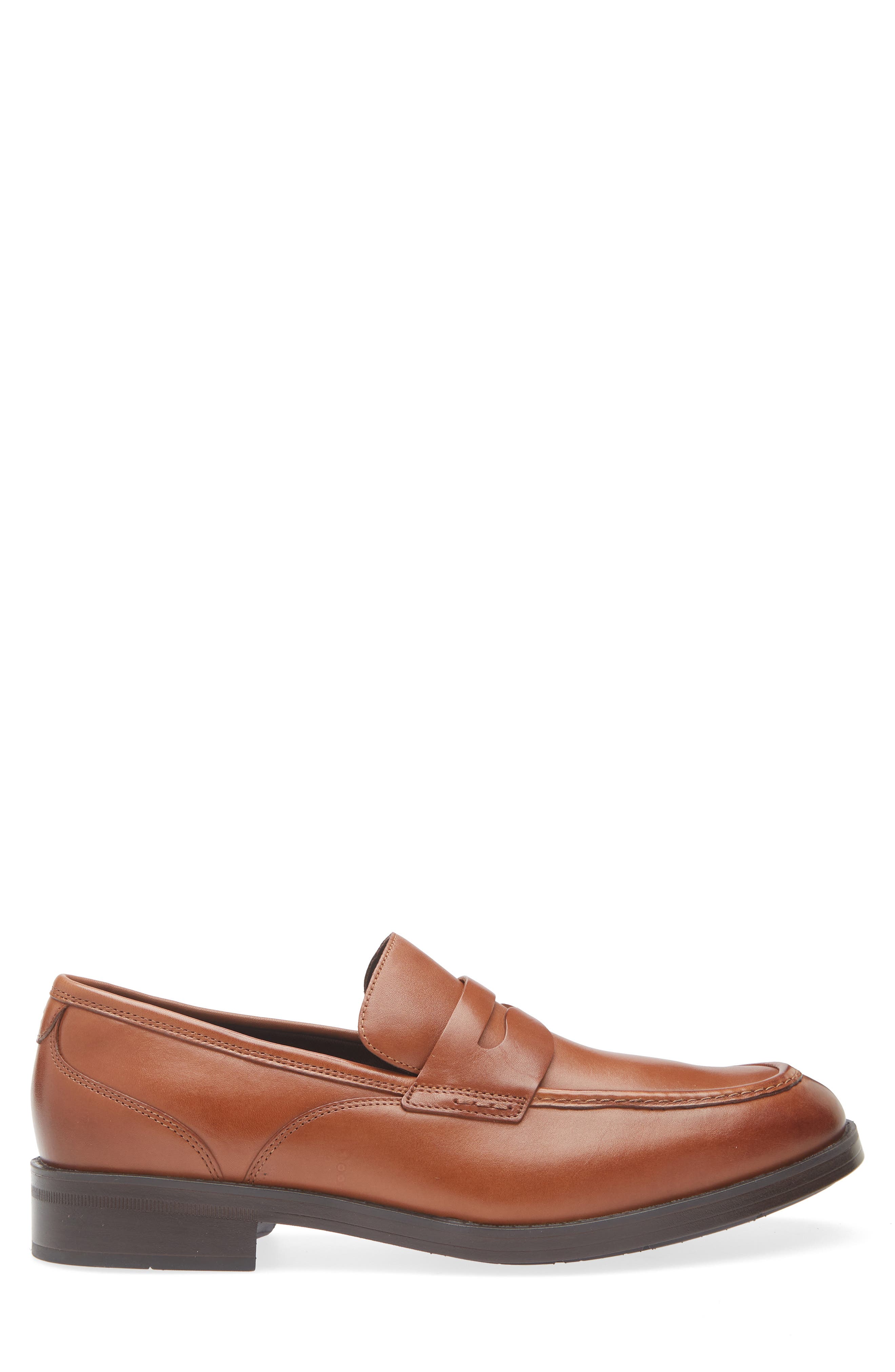 Cole Haan Newmark Grand Penny Loafer, Alternate, color, British Tan / Dark Brown
