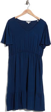 MAX STUDIO Flutter Sleeve Knit Dress