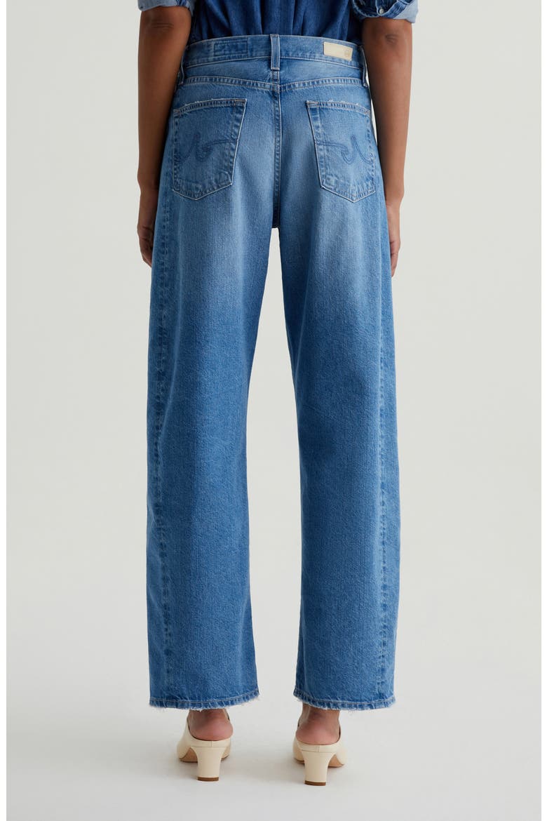 Hattie High Waist Barrel Jeans, Alternate, color, FLASHBACK