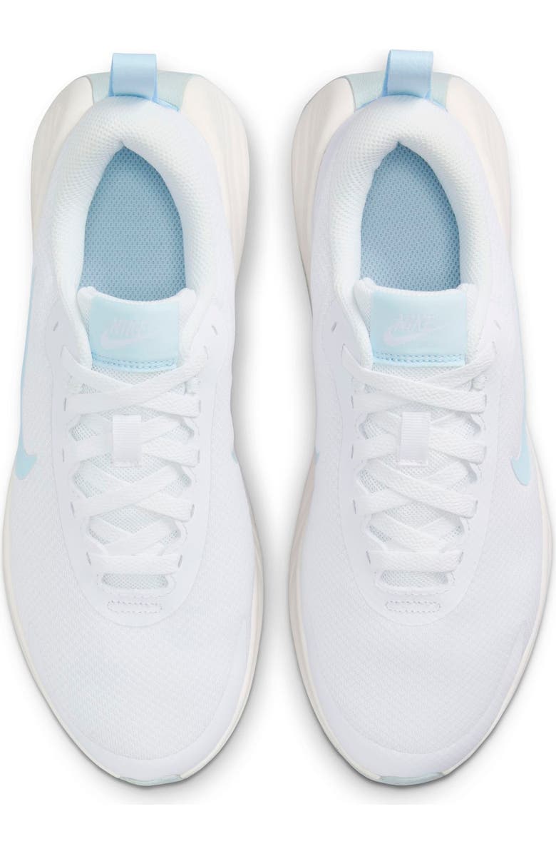 Nike Legend Essential 4 Walking Shoe, Alternate, color, White/ Glacier Blue/ White