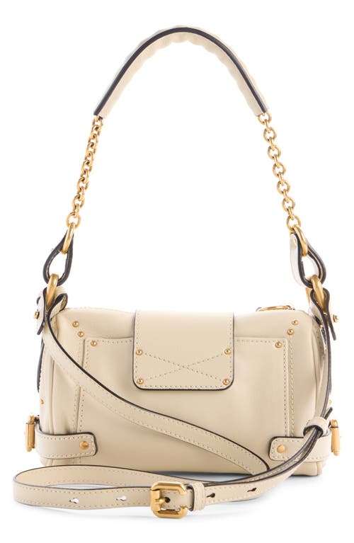 Chloé Small Paddington Leather Shoulder Bag In Gray