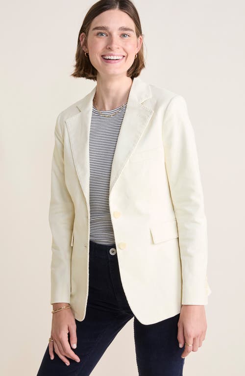 Vineyard Vines Corduroy Blazer In White
