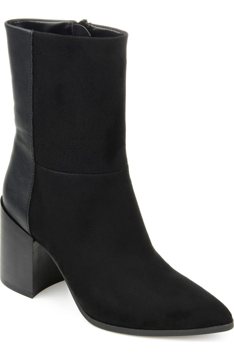 Journee Collection Sharlie Block Heel Boot, Main, color,