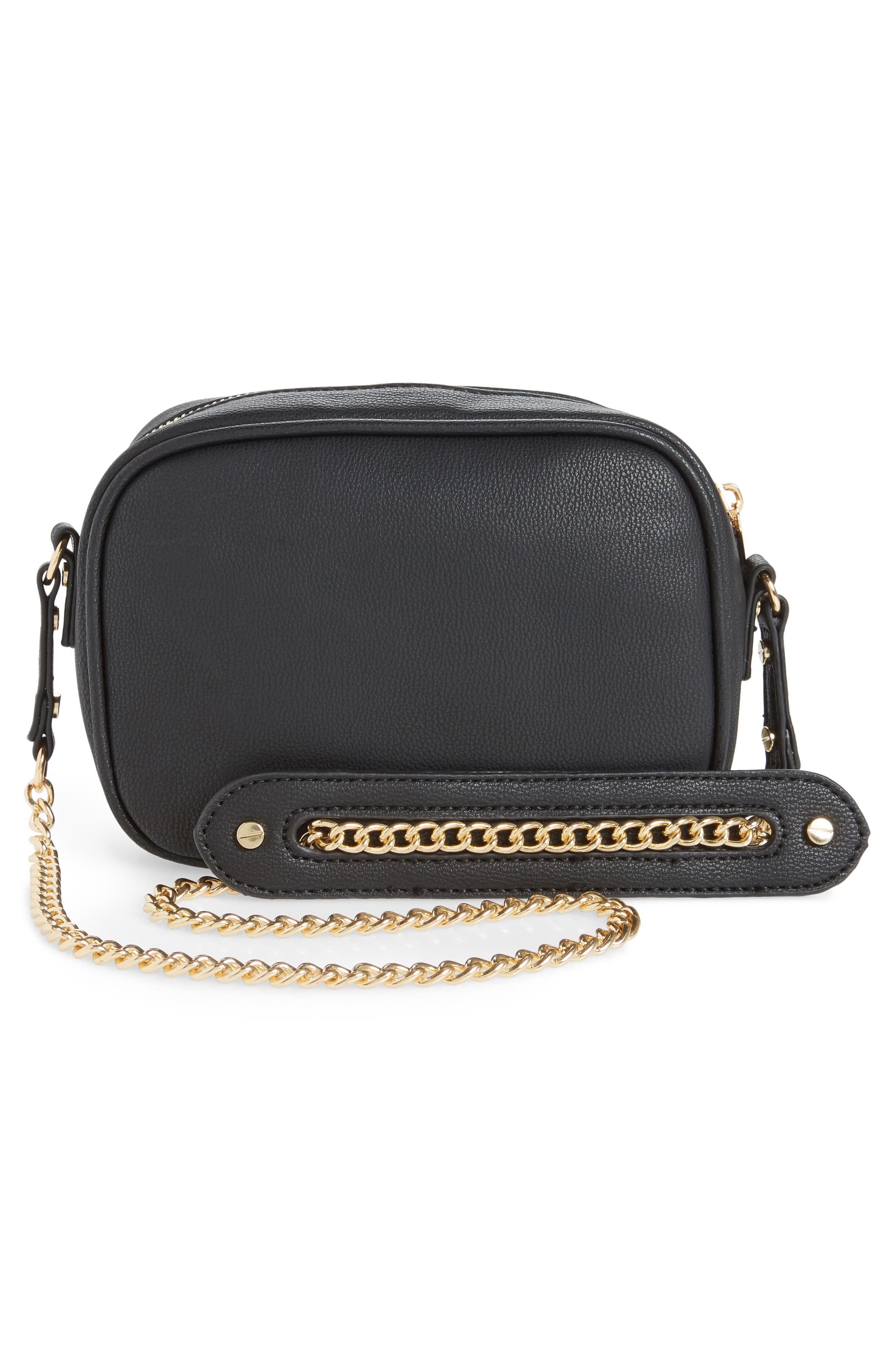 Mali + Lili Vegan Leather Camera Bag, Alternate, color, 