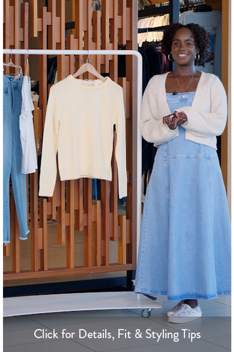 Organza Bow Sweater video