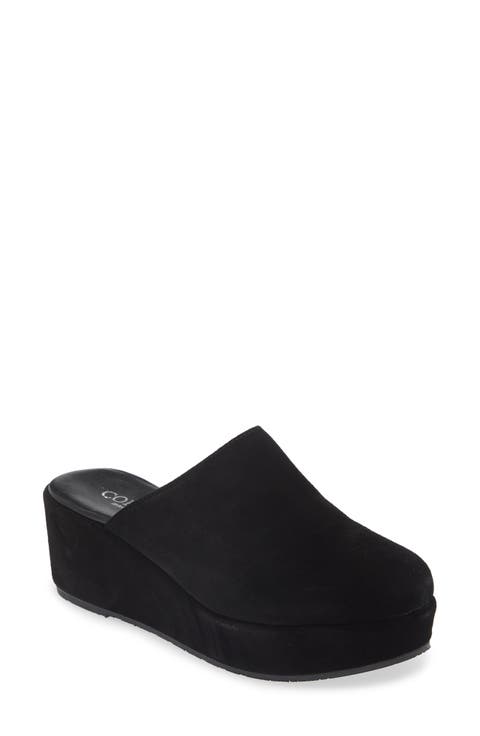 Camryn Platform Wedge Mule (Women)