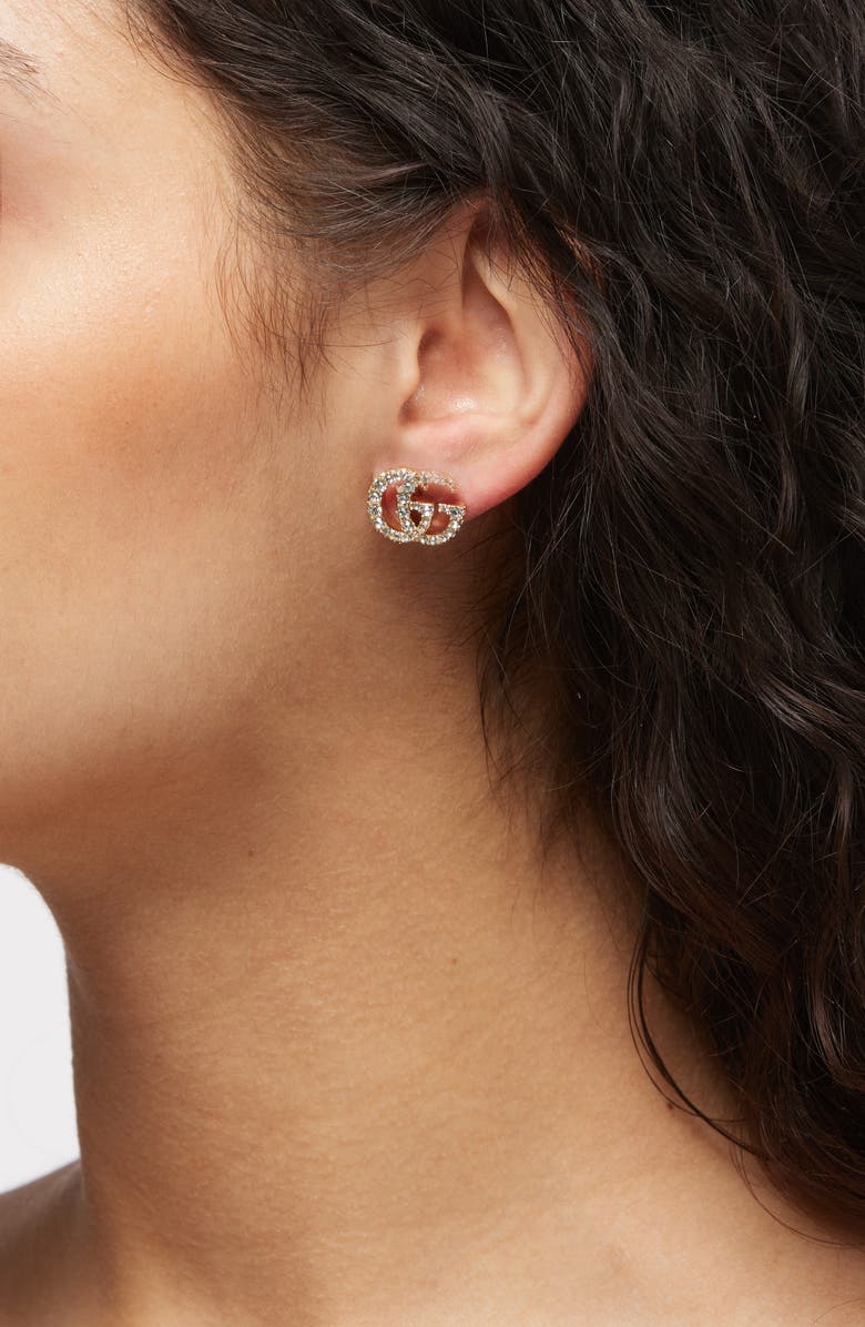 Gucci GG Marmont Stud Earrings, Alternate, color, 