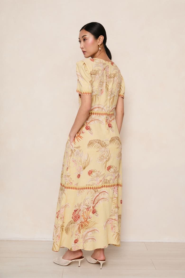 Mavis Yellow Dress, Alternate, color, Yellow