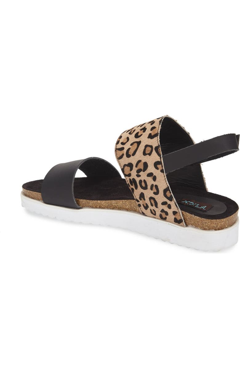 N.Y.L.A. 'Jolleen' Platform Sandal, Alternate, color,