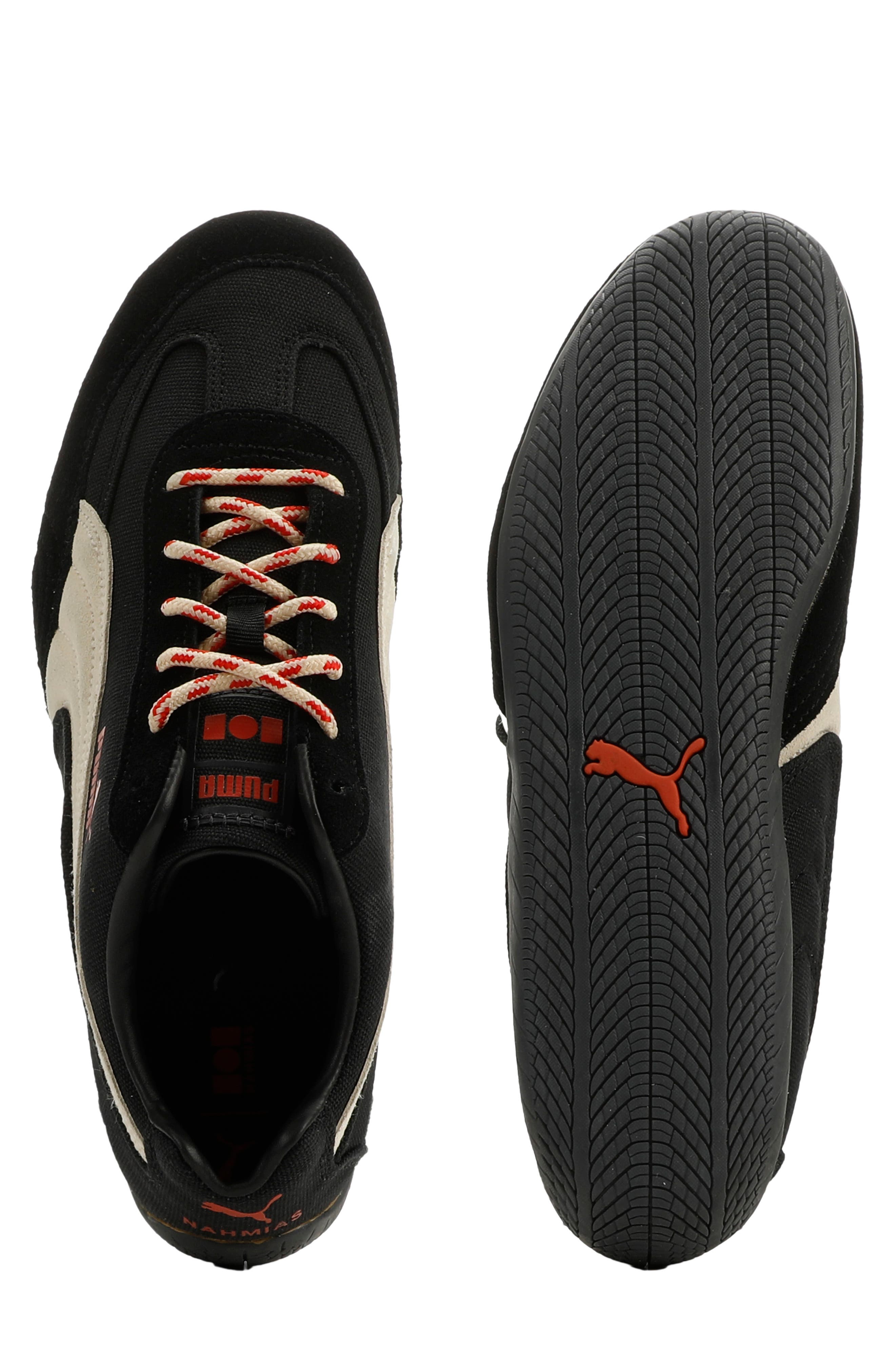 PUMA x NAHMIAS Speedcat Sneaker, Alternate, color, Puma Black/ Canvas/ Apple