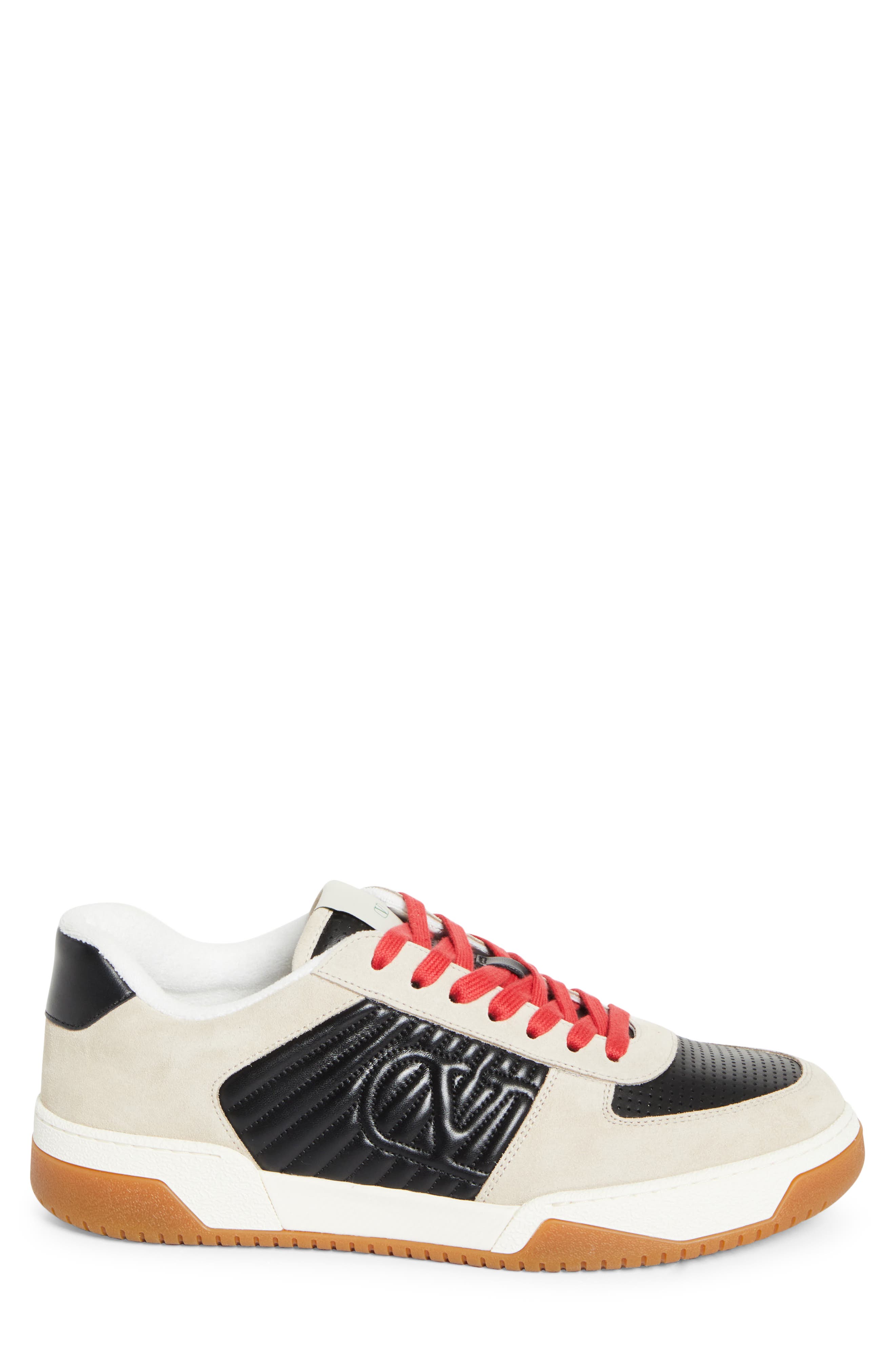 Sparry Low Top Sneaker, Alternate, color, BEIGE MULTI