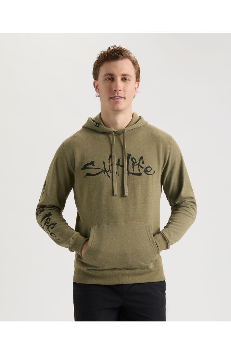 Salt Life Voyage Hoodie, Main, color, Marshmellow