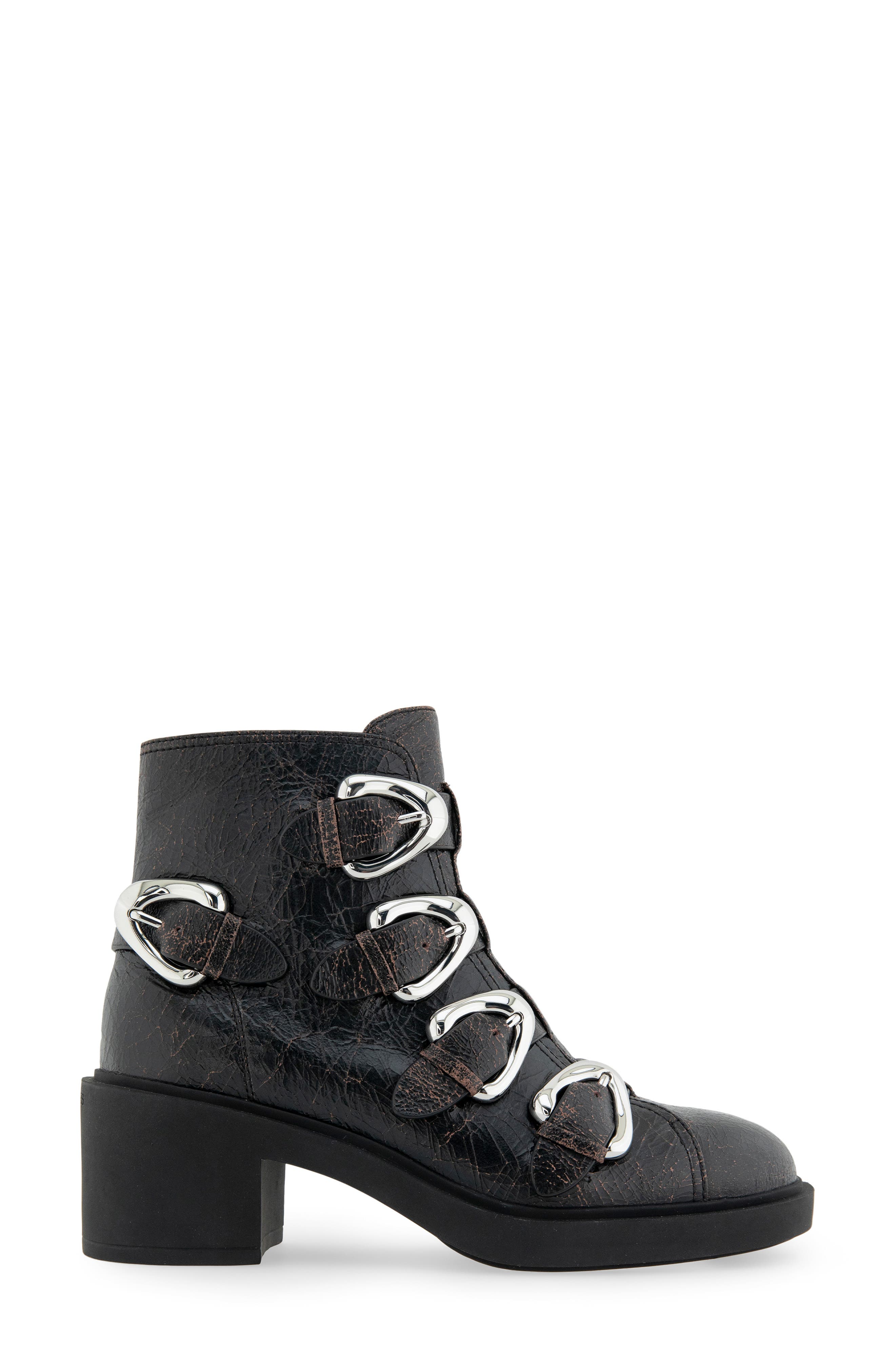 Gavyn Bootie, Alternate, color, BLACK CRACKLED LEATHER