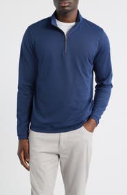 Peter Millar Crown Crafted Albatross Quarter Zip