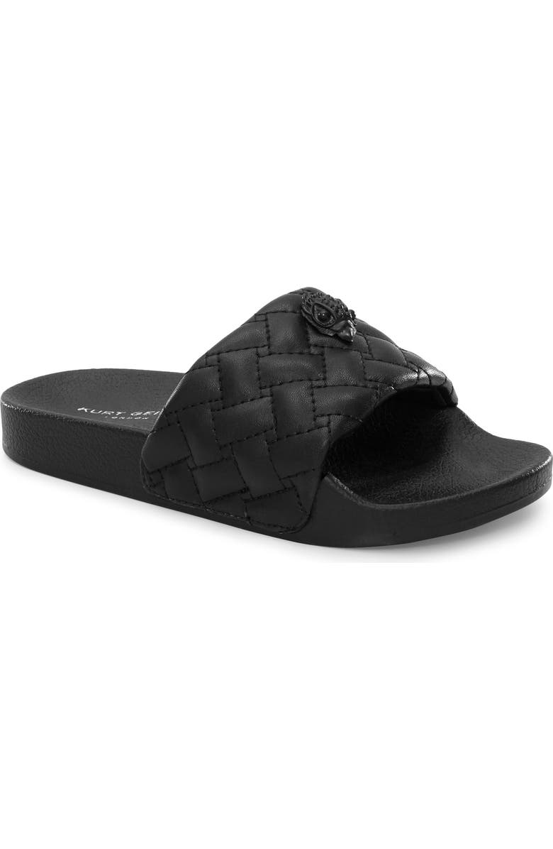 Kurt Geiger London Kids
Mini Meena Eagle Slide Sandal, Main, color,