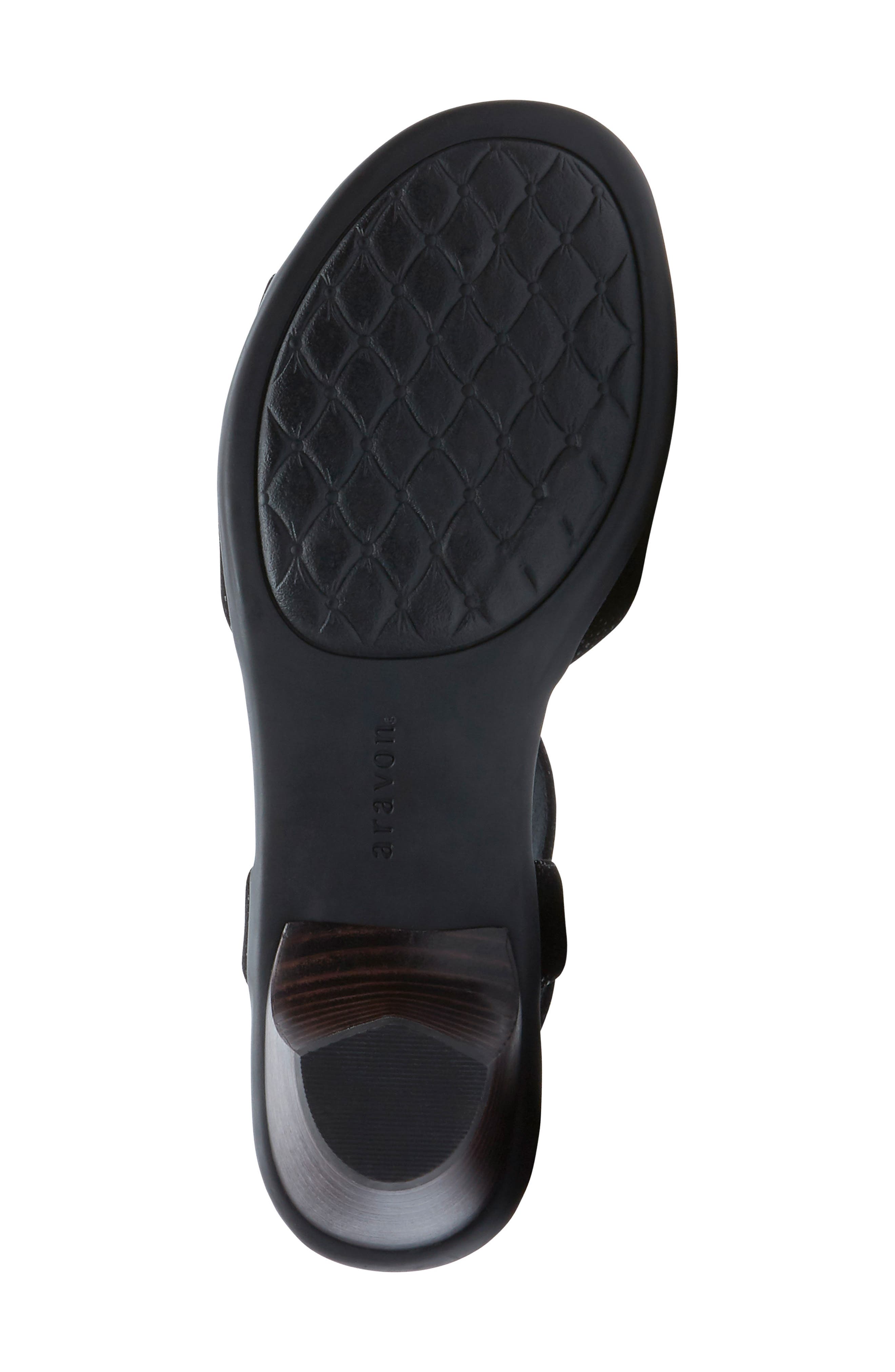 Aravon Medici T-Strap Sandal, Alternate, color, 