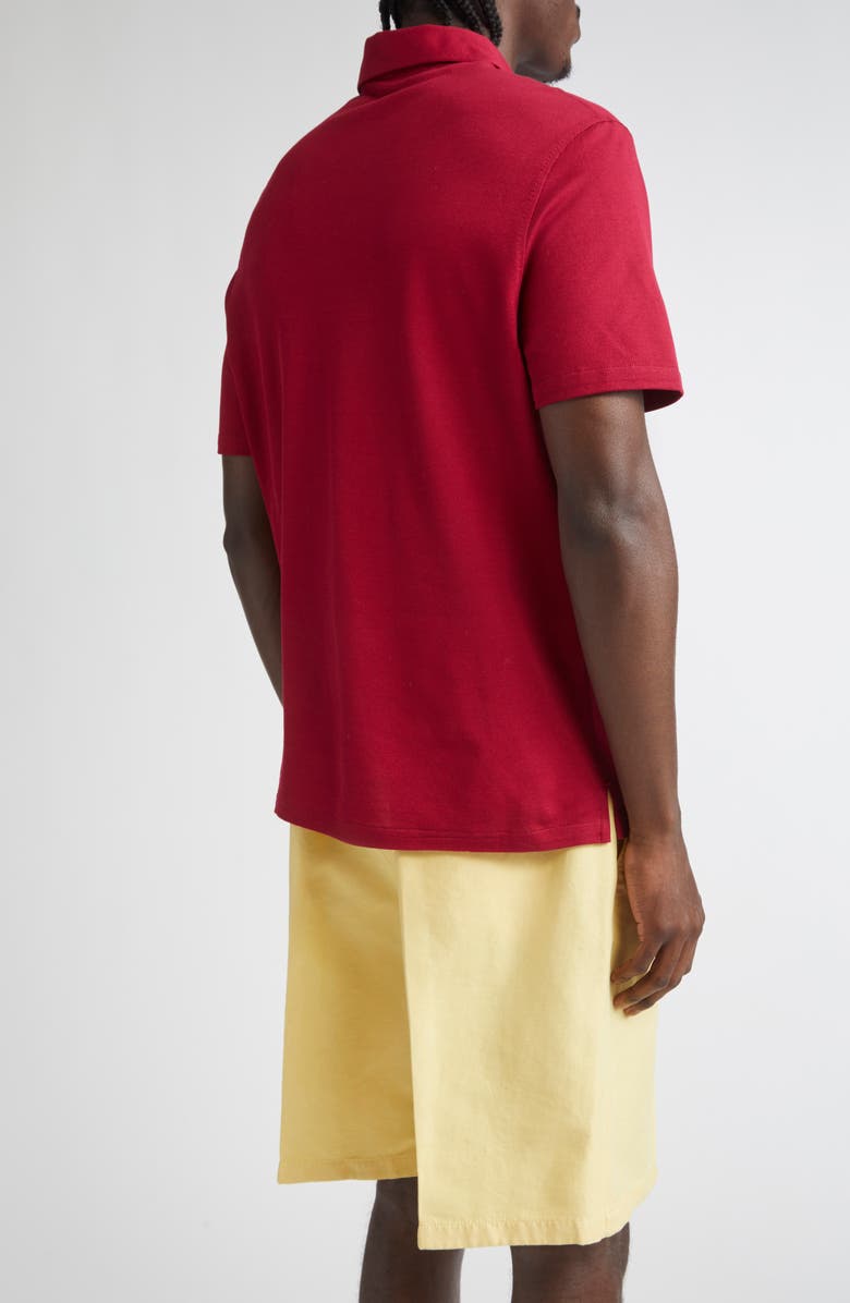 ISAIA Cotton Piqué Polo, Alternate, color,
