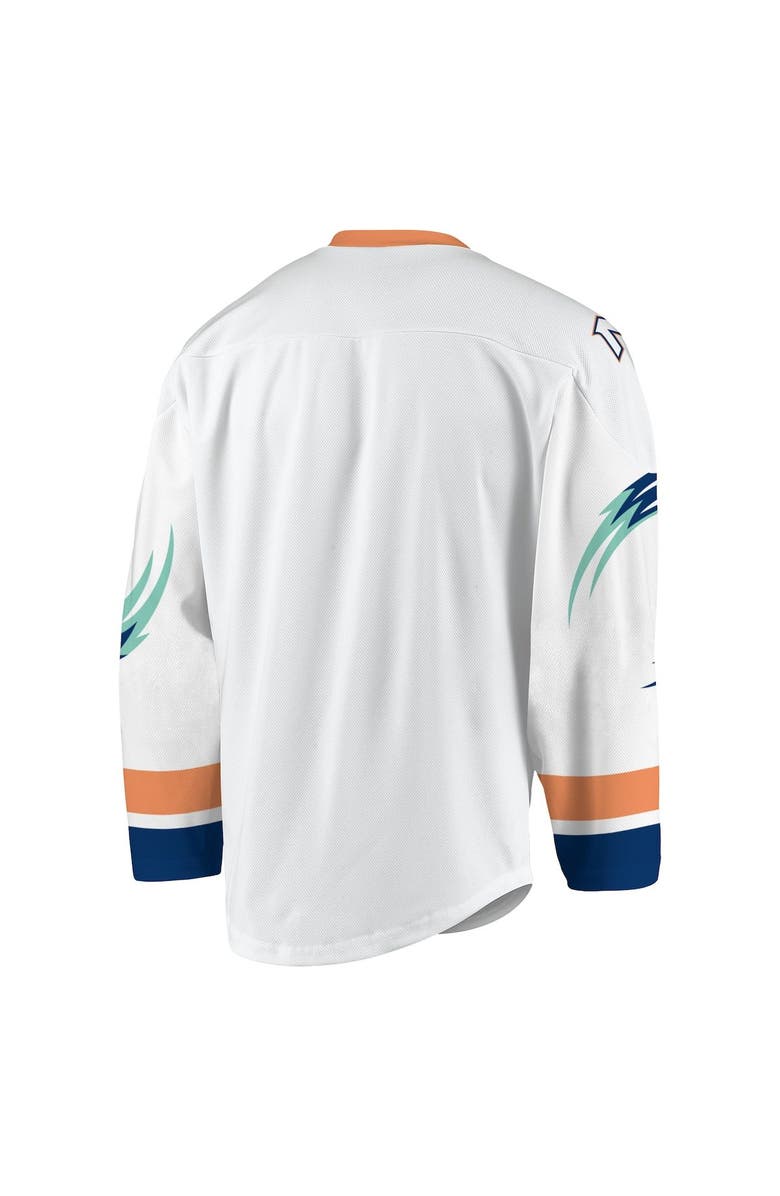 ADPRO Sports Men's White/Navy New York Riptide Replica Jersey, Alternate, color, White