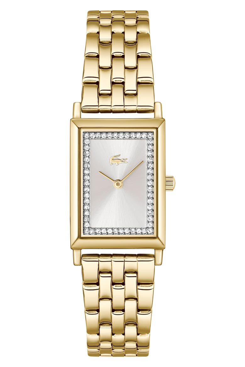 Catherine Bracelet Watch, 28.3mm x 20.7mm, Main, color, SILVER/ GOLD